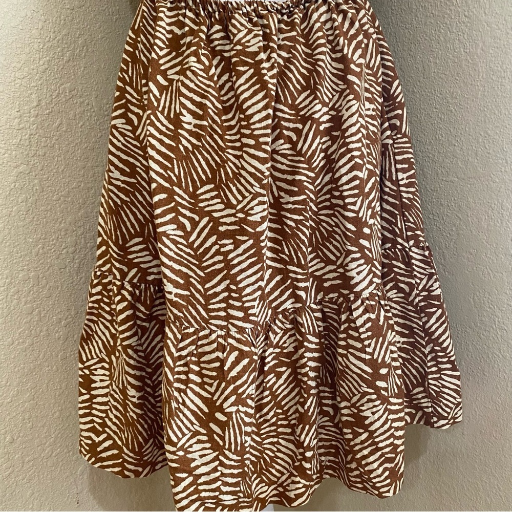 House of Harlow 1960 Printed Linen Blend Mini Dress - Picture 6 of 9